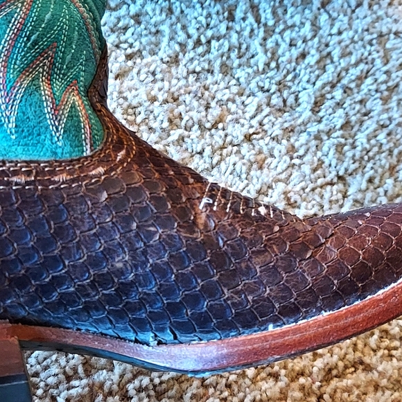 Ariat Women's Vaquera Mustang Cowgirl Boots SZ 7.5B - Picture 9 of 14